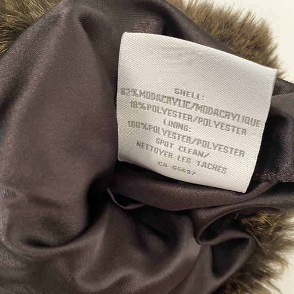 SOLD Restoration Hardware Lux Fur Wine Bag - Picture 6 of 7